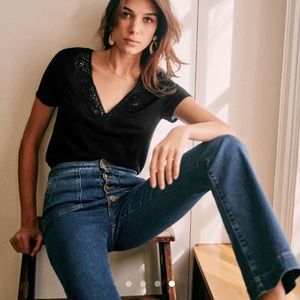 Sezane Tommy Trousers- Size 34